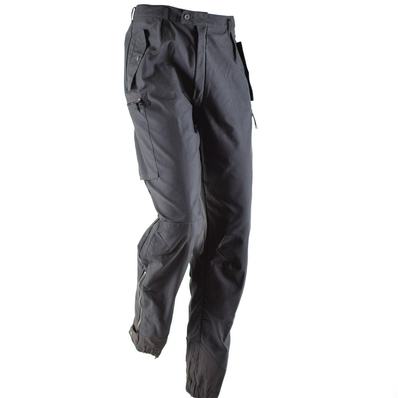 Pantalon de combat de campagne noir original de l'armée suédoise M90 ​​BDU neuf