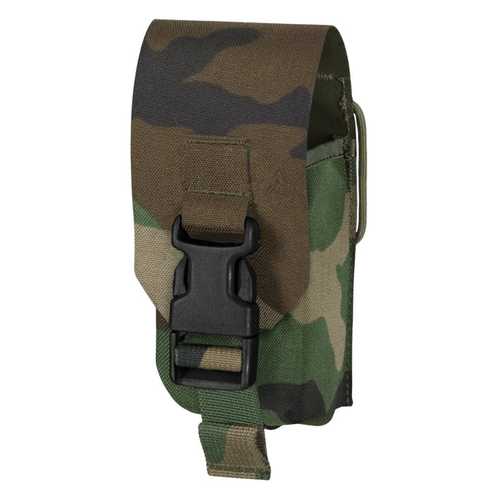 Pochette de grenade à action directe tactique utilitaire taille fumée Woodland Camo - GoMilitar