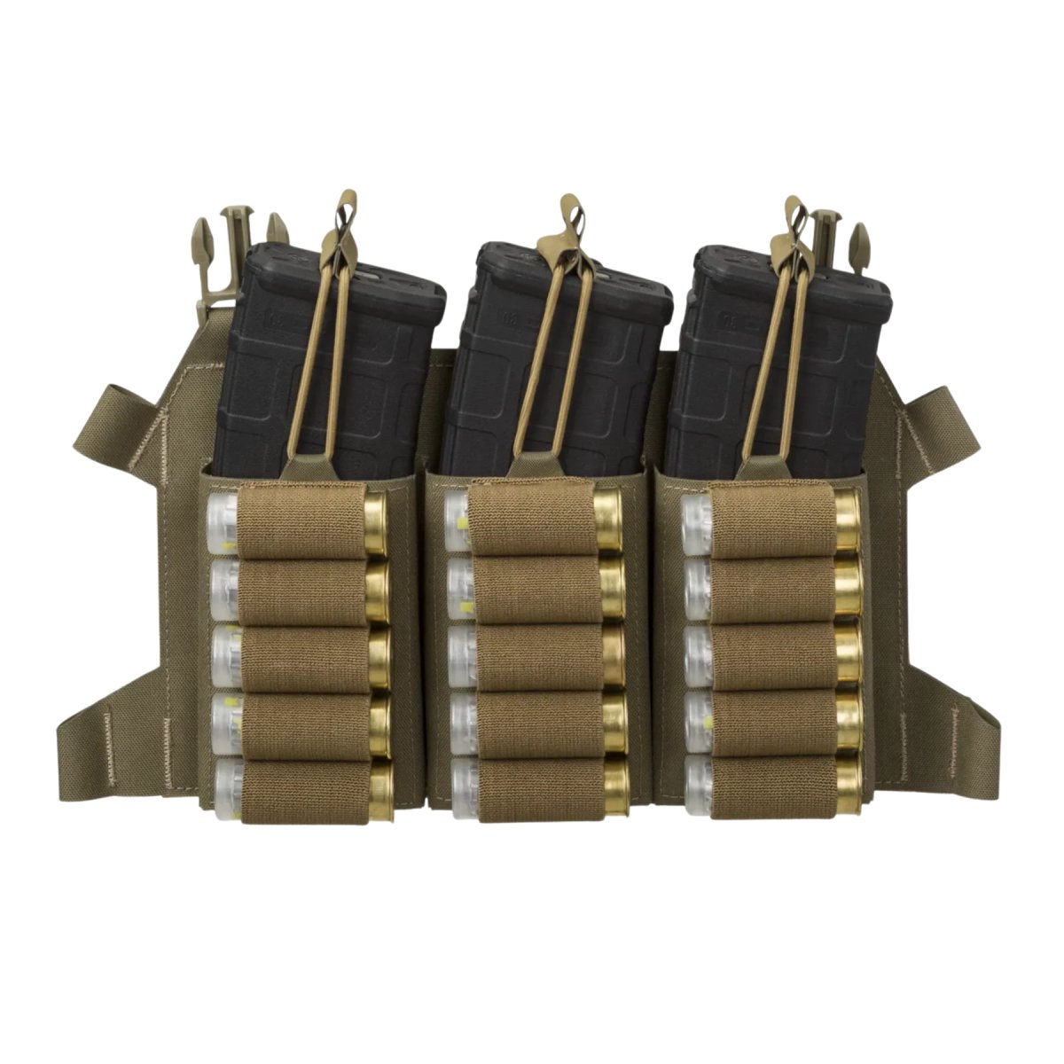 Pochette de chargeur squelettée à action directe, coque de munitions, rabat, camouflage Woodland