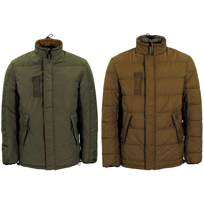 Veste réversible de l'armée néerlandaise thermique Olive OD Coyote softie pour temps froid NOUVEAU - GoMilitar