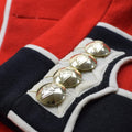 Véritable veste de l'armée britannique, tunique uniforme, robe rouge, gardes écarlates, cavalerie