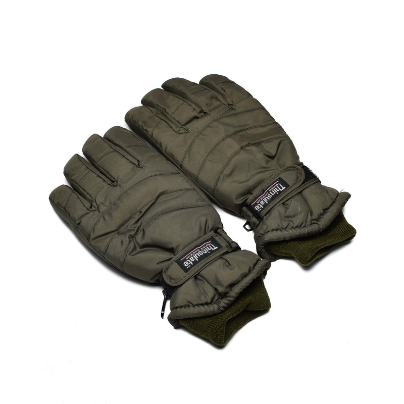 Gants d'hiver Thinsulate de marque Woodland Flecktarn Olive Camouflage