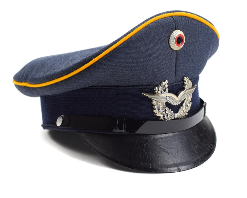 Casquette visière authentique de l'armée allemande. Casquette militaire à visière des forces aériennes luftware NEUF