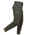 Pantalon de campagne original de l'armée suédoise M39/58 en laine cargo surplus vert olive