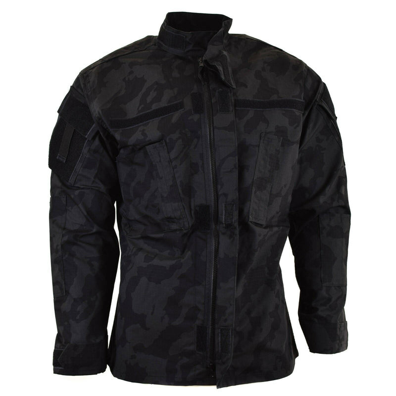 Veste de combat de style militaire de marque ACU ripstop camouflage de nuit uniforme de terrain
