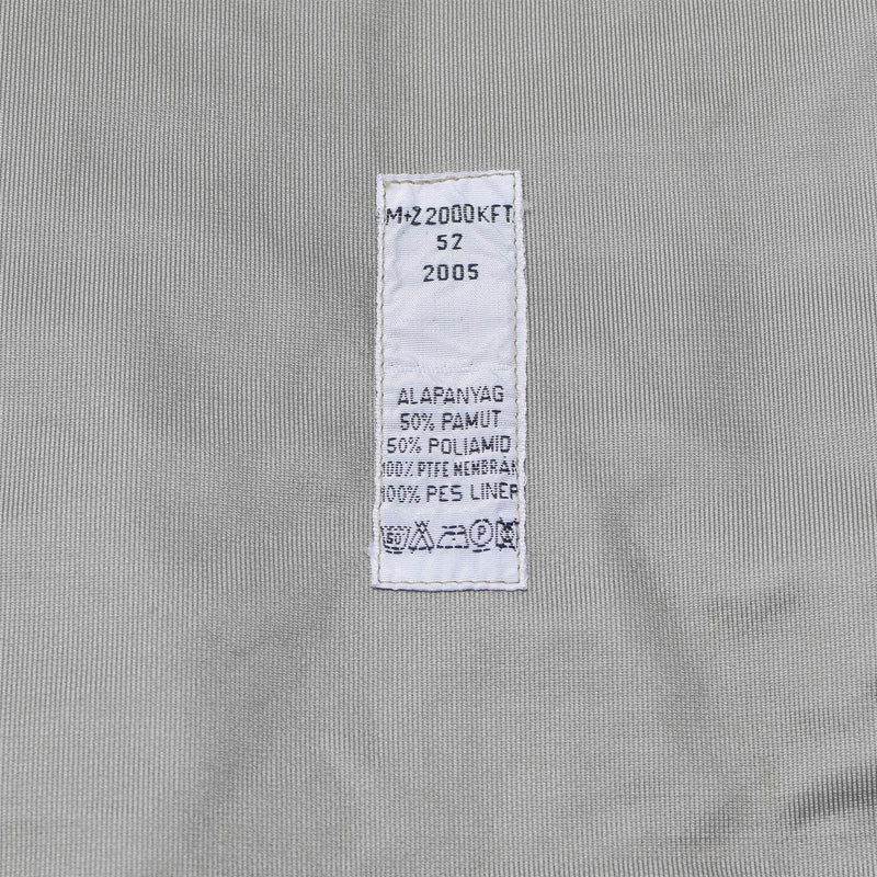 Veste de pluie originale de l'armée hongroise, camouflage de combat, imperméable, à capuche, pour le désert