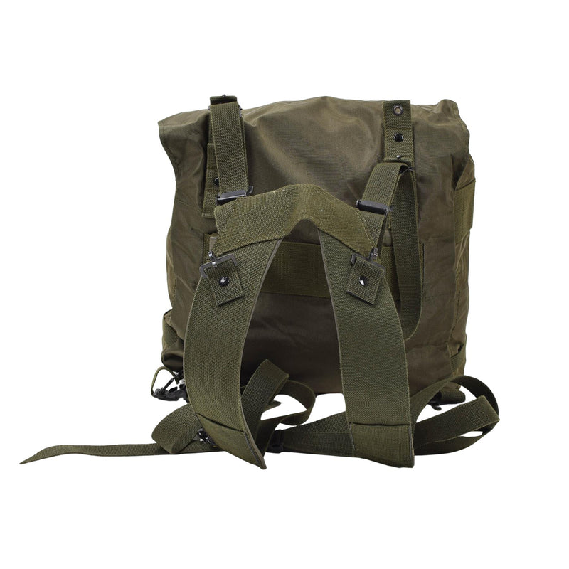 Sac à dos tactique militaire autrichien d'origine avec revêtement olive pour le camping NEUF
