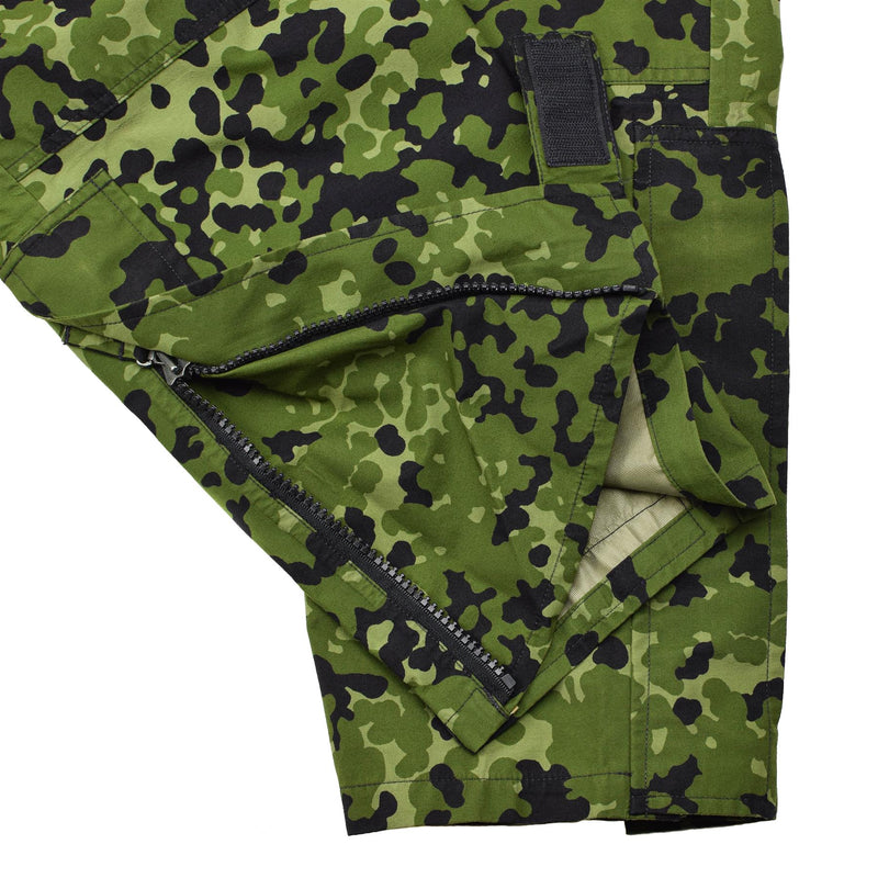 Pantalon de pluie de l'armée danoise d'origine camouflage M84 pantalon de combat tactique imperméable NEUF
