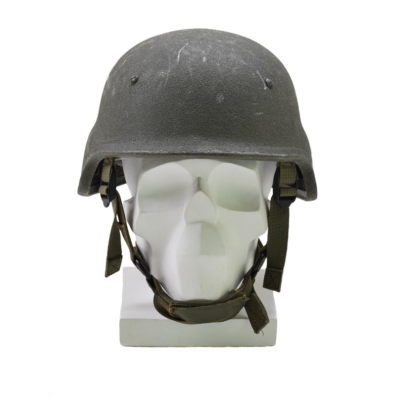 Casque militaire italien original balistique TP OD couverture verte combat tactique