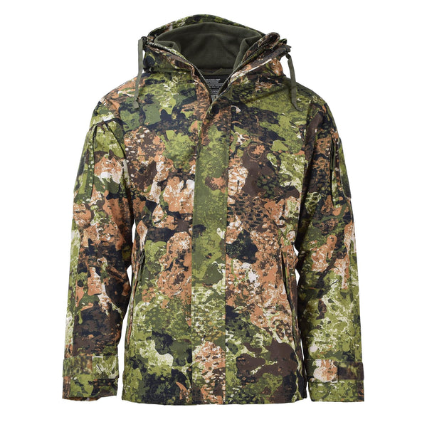 Veste de pluie imperméable militaire MIL-TEC Gen II avec doublure polaire et capuche imperméable