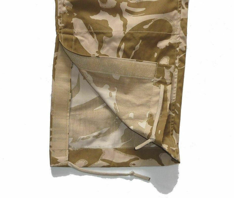 Pantalon de l'armée britannique d'origine pour les troupes de campagne du désert DP, pantalon de combat coupe-vent BDU
