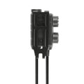 Earmor Dual PTT Adaptateur Kenwood Baofeng Casque Tactique Filaire 2 Broches Noir