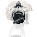 EARMOR M12 EXFIL Adaptateur de rail de casque Support de protection auditive Noir