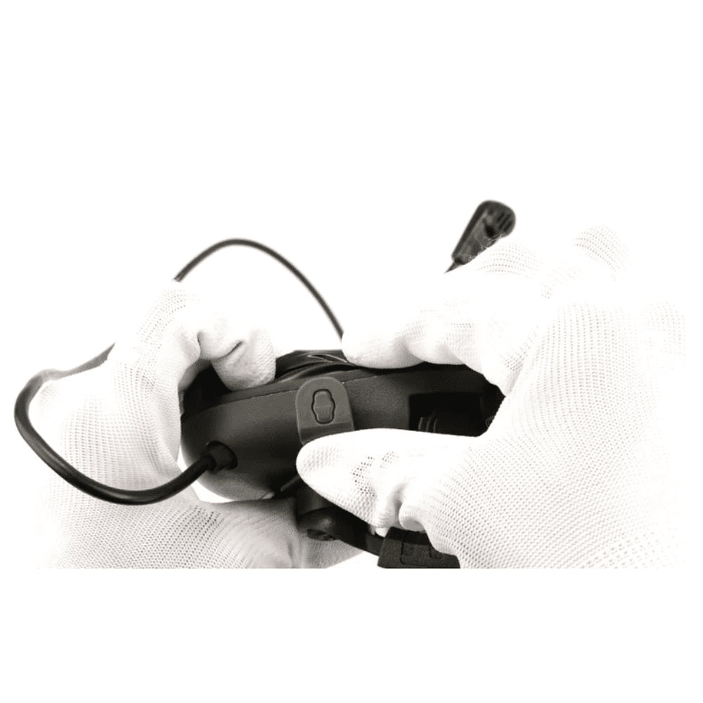 EARMOR M16A ARC Adaptateur de Rail de Casque Série PLUS Protecteur Auditif Coyote Marron