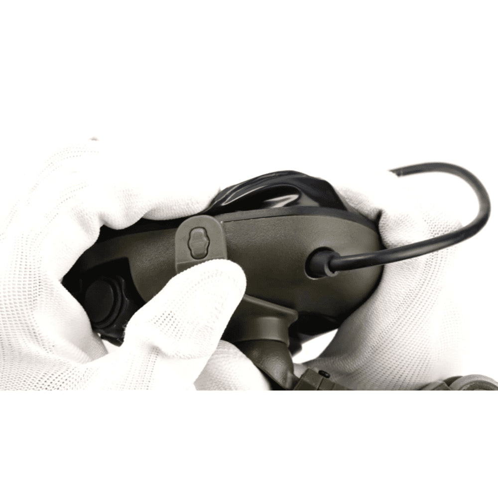 EARMOR M16A ARC Adaptateur de Rail de Casque Série PLUS Protecteur Auditif Coyote Marron