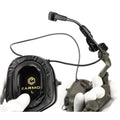 EARMOR M16A ARC Adaptateur de Rail de Casque Série PLUS Protecteur Auditif Coyote Marron