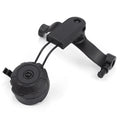 Kit d'adaptateur de casque Earmor M19C ARC Rail pour casques M31 M32 PLUS noir