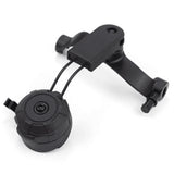 Kit d'adaptateur de casque Earmor M19C ARC Rail pour casques M31 M32 PLUS noir