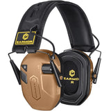 EARMOR M300T Protection Auditive Électronique Bluetooth 22dB NRR Coyote Marron