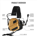 EARMOR M32 Plus Casque de protection auditive électronique Tactique Olive