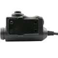 Earmor M52-KEN Adaptateur PTT Kenwood Baofeng Casque Radio Tactique Noir