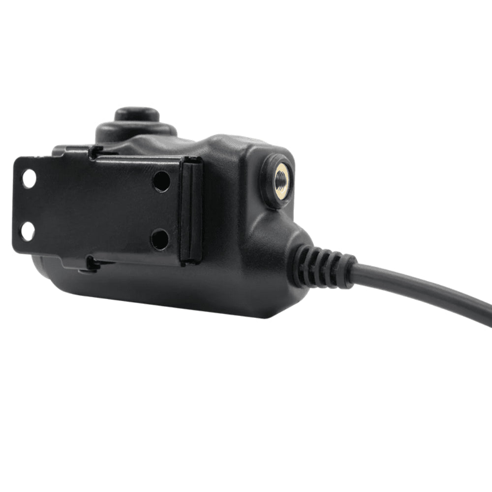Earmor M52-KEN Adaptateur PTT Kenwood Baofeng Casque Radio Tactique Noir