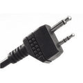 Earmor M52 PTT adaptateur Midland 2 broches filaire casque tactique câble noir