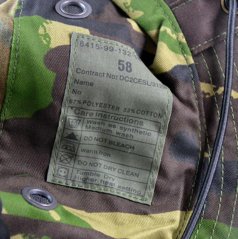 Casquette de combat originale de l'armée britannique, chapeau de soleil, camouflage boisé, DPM, NEUF