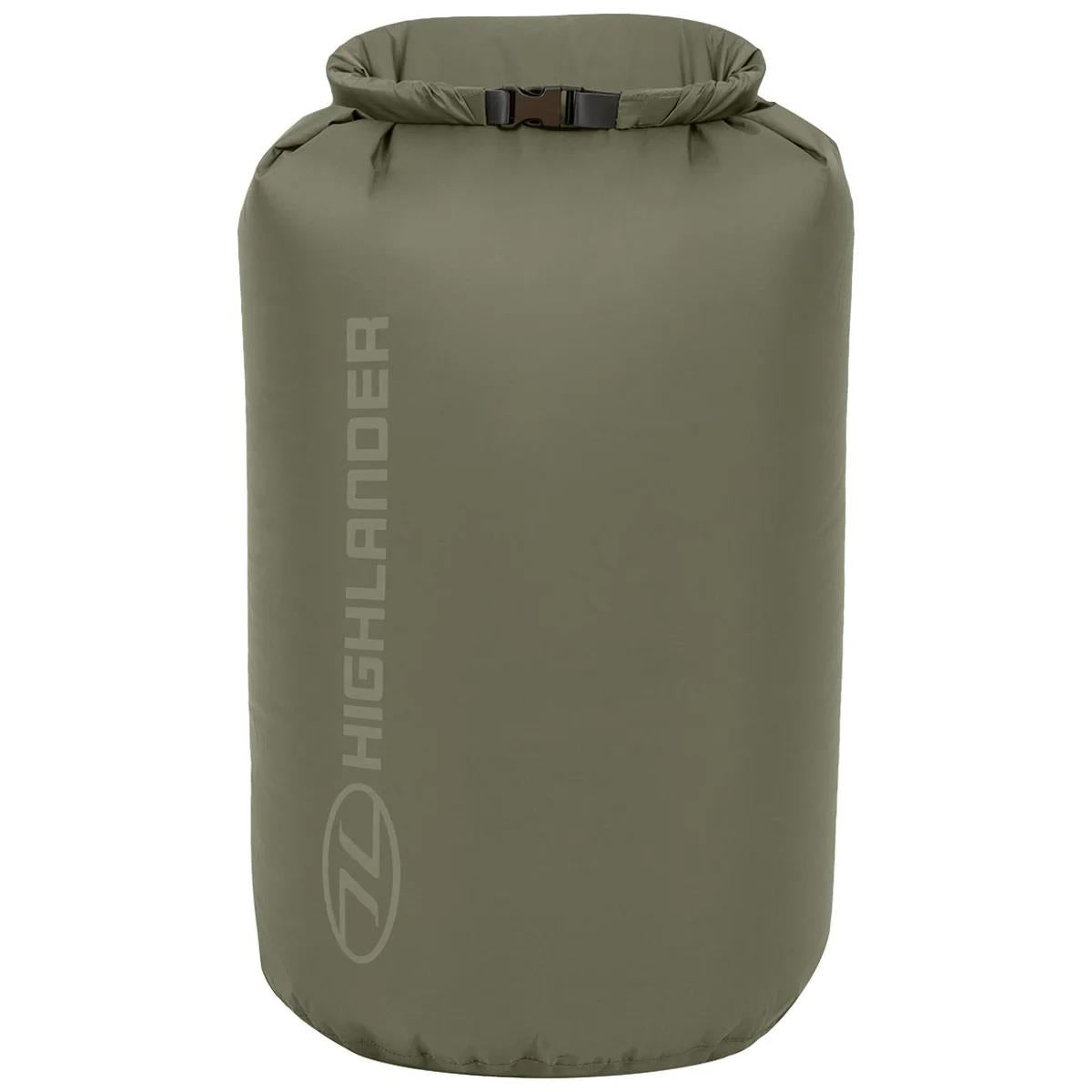 Sacs étanches militaires écossais originaux, 1 à 40 l, avec boucle à dégagement rapide, olive