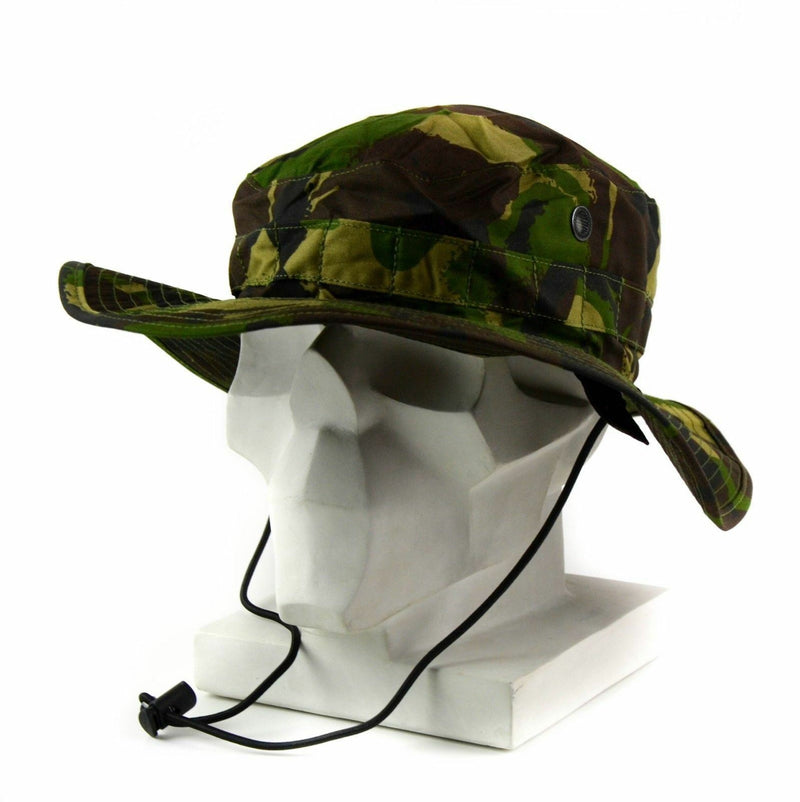 Casquette de combat originale de l'armée britannique, chapeau de soleil, camouflage boisé, DPM, NEUF
