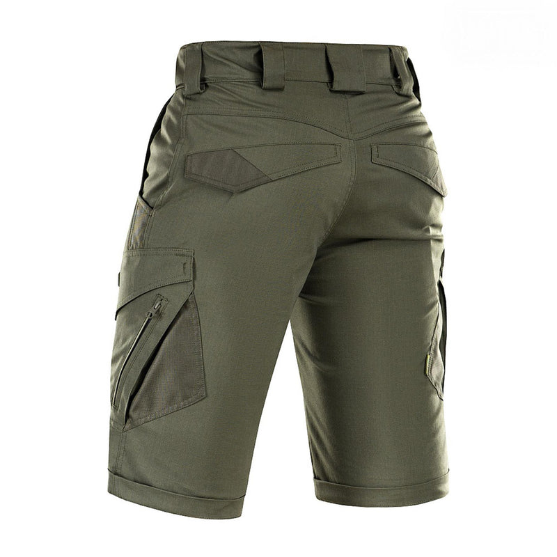 Bermuda de combat style armée M-TAC en ripstop extensible de qualité militaire Olive