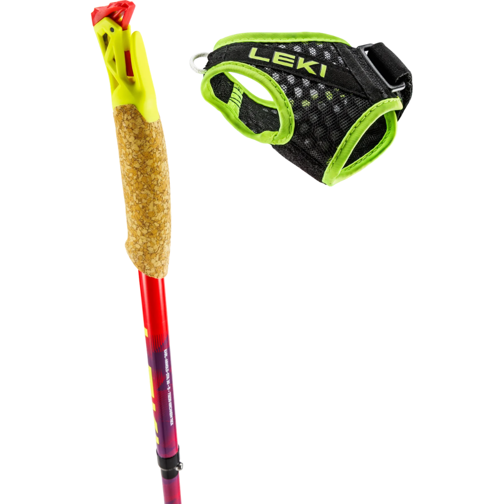 LEKI Ultratrail FX.One Bâtons de Trail Pliants Carbone 130 cm Paire
