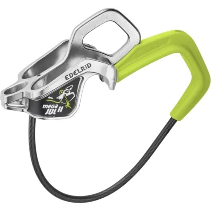 Dispositif d'assurage Edelrid Mega Jul Freinage assisté par tube automatique Escalade Rappel - GoMilitar