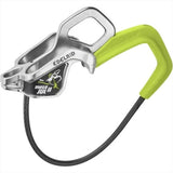 Dispositif d'assurage Edelrid Mega Jul, freinage assisté par tube automatique, escalade et rappel