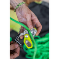 Edelrid Ohmega Assistant de freinage d'escalade avec poulie, corde de 8,6 à 10,5 mm Oasis