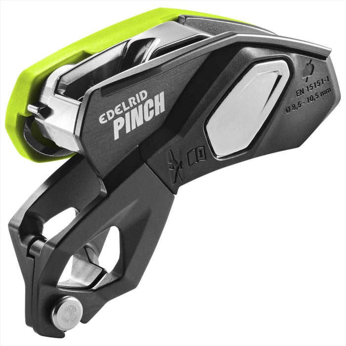 Edelrid PINCH Assureur de freinage assisté Contrôle d'abaissement précis Vert - GoMilitar