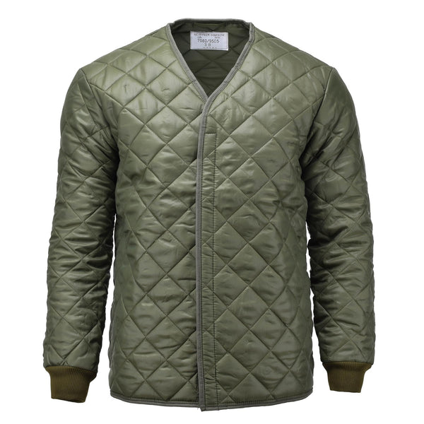 Veste de campagne parka de l'armée suédoise originale avec doublure en matelassé, édition militaire d'hiver NEUF