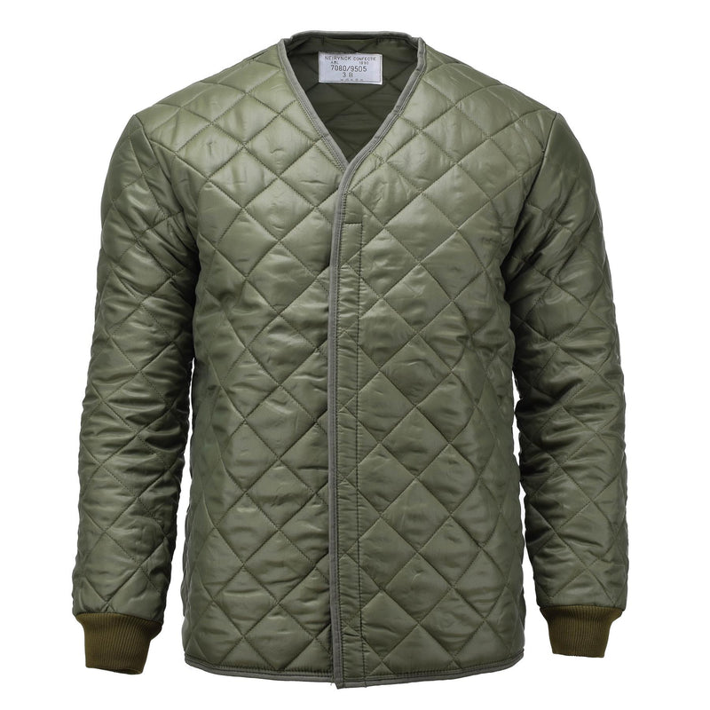 Veste de campagne parka de l'armée suédoise originale avec doublure en matelassé, édition militaire d'hiver NEUF