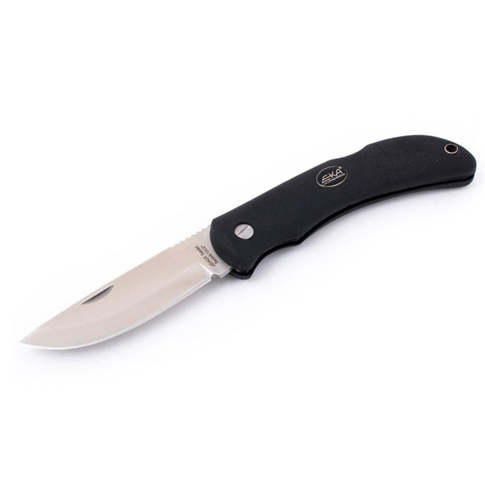 Couteau de poche pliant EKA Brand Swede 10 étui nylon 57 HRC manche noir acier - GoMilitar