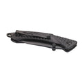 EKA Brand Swede 9 couteau pliant 57 HRC 12C27 allume-feu en acier manche noir