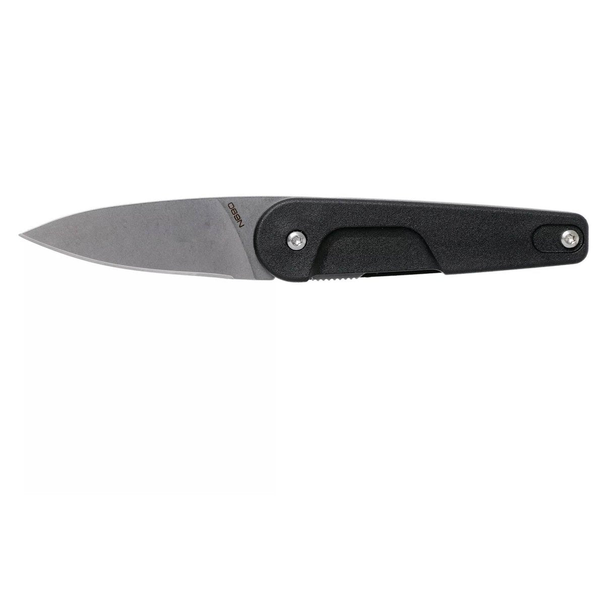 ExtremaRatio BD0 R NOIR couteau de poche pliant en forme de feuille, manche en acier N690 et nylon