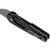 ExtremaRatio BD0 R NOIR couteau de poche pliant en forme de feuille, manche en acier N690 et nylon