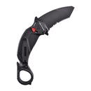 ExtremaRatio NIGHTMARE BLACK pocket knife folding tanto karambit stainless N690 - GoMilitar