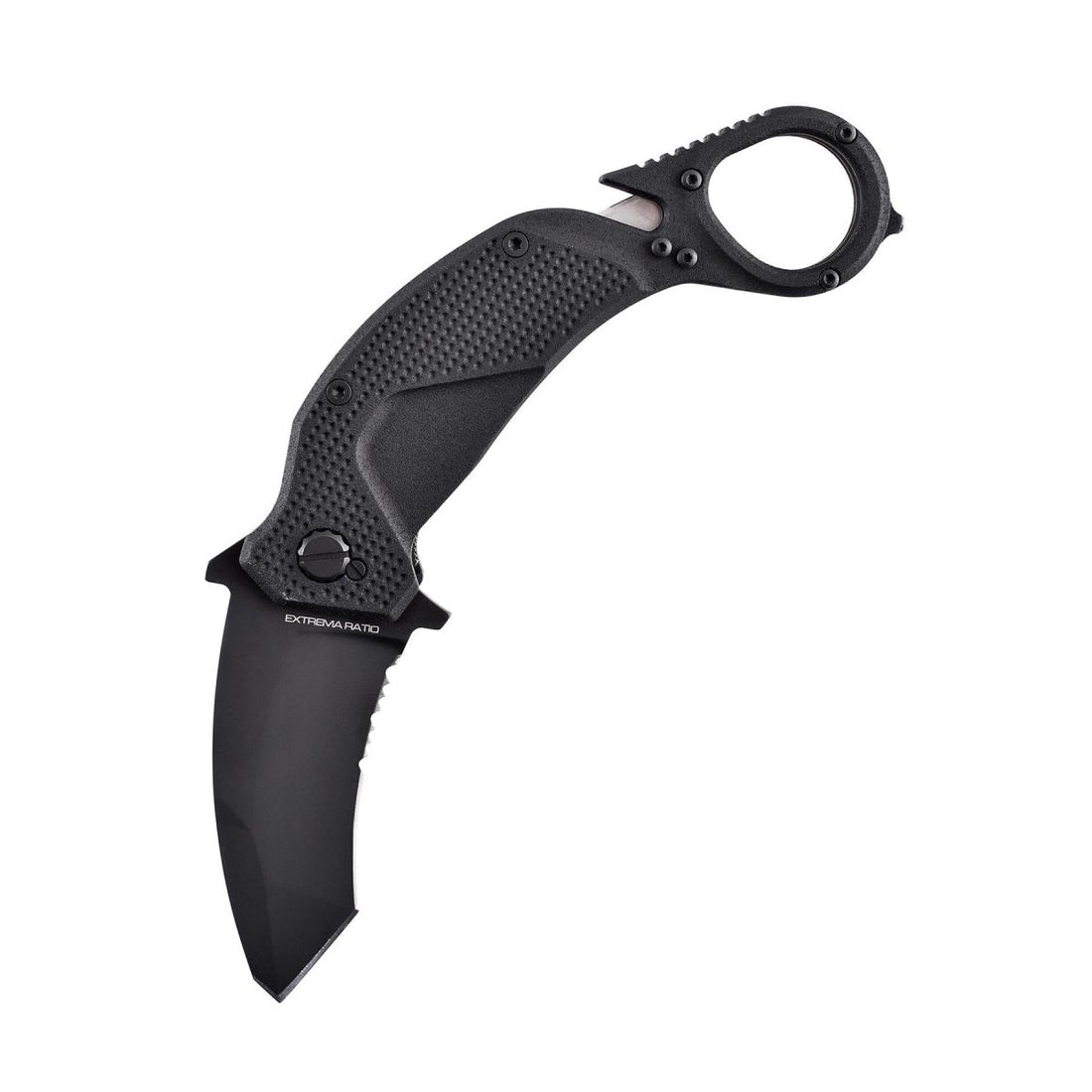 ExtremaRatio NIGHTMARE BLACK couteau de poche pliant tanto karambit inoxydable N690