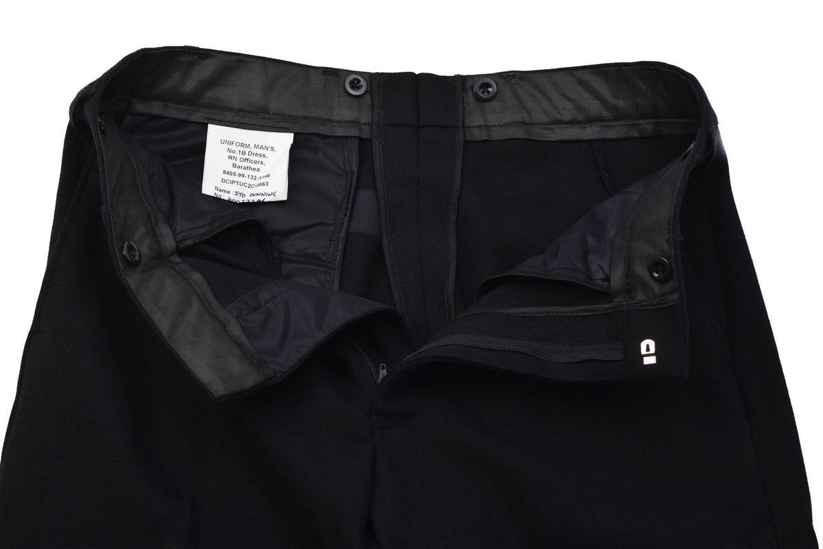Pantalon habillé militaire britannique n°1 original, bleu défilé formel