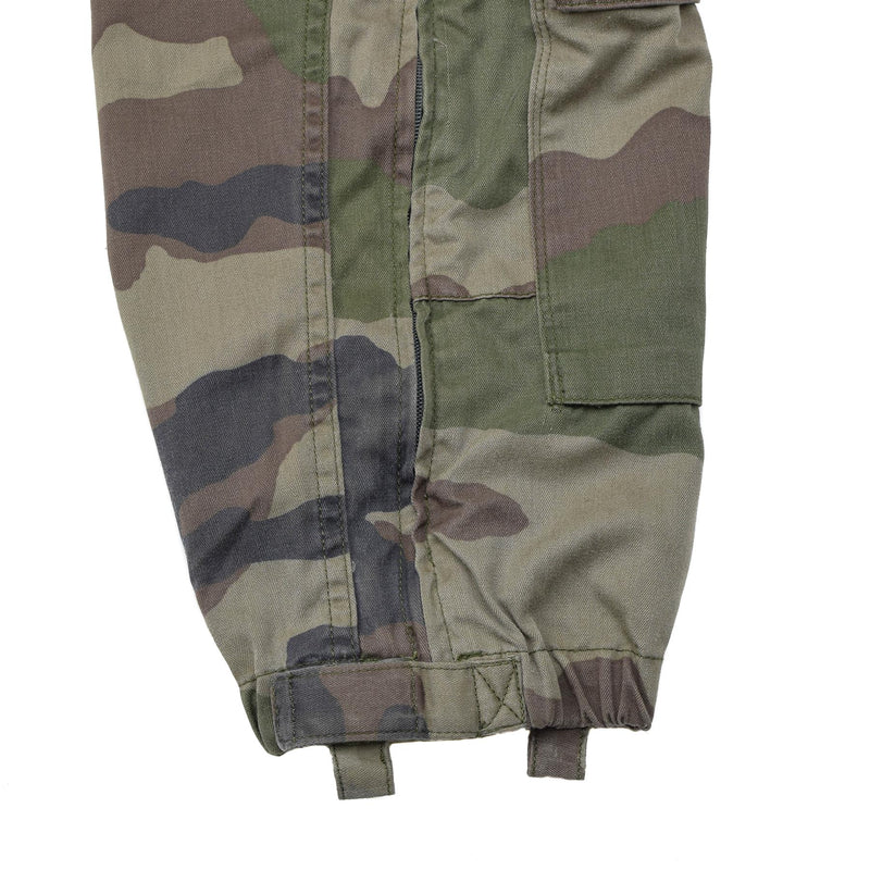 Véritable combinaison militaire française combinaison mécanicien marine coupe ample CCE Camouflage