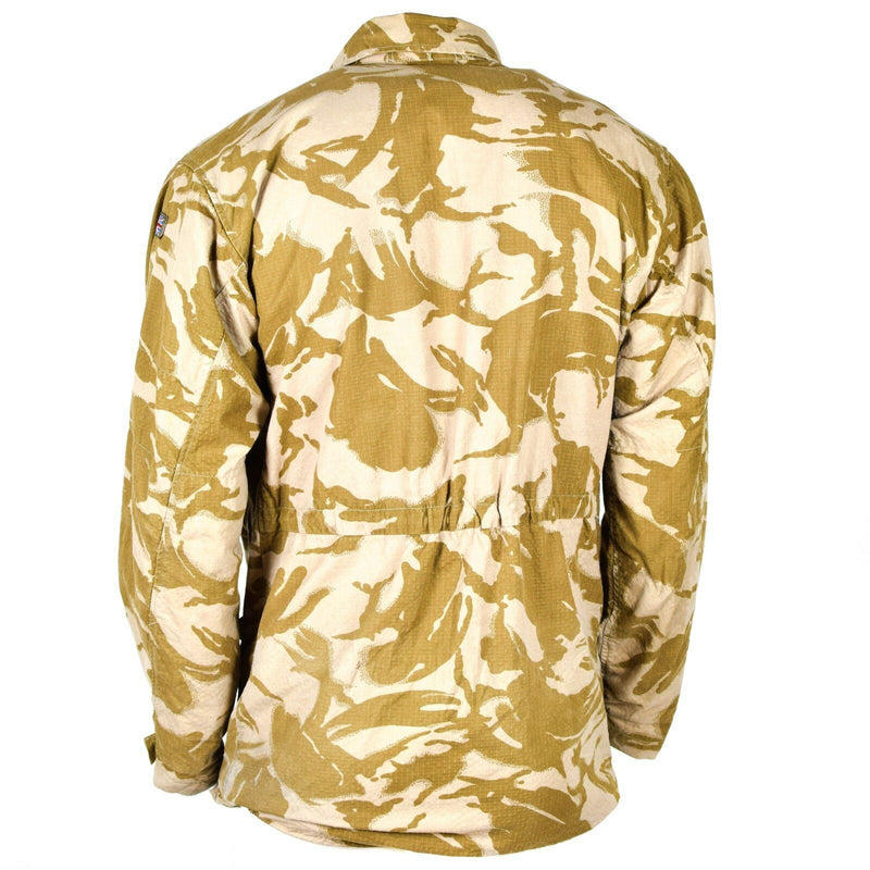 Veste de combat militaire originale de l'armée britannique Desert Parka 95 Smock Rip Stop
