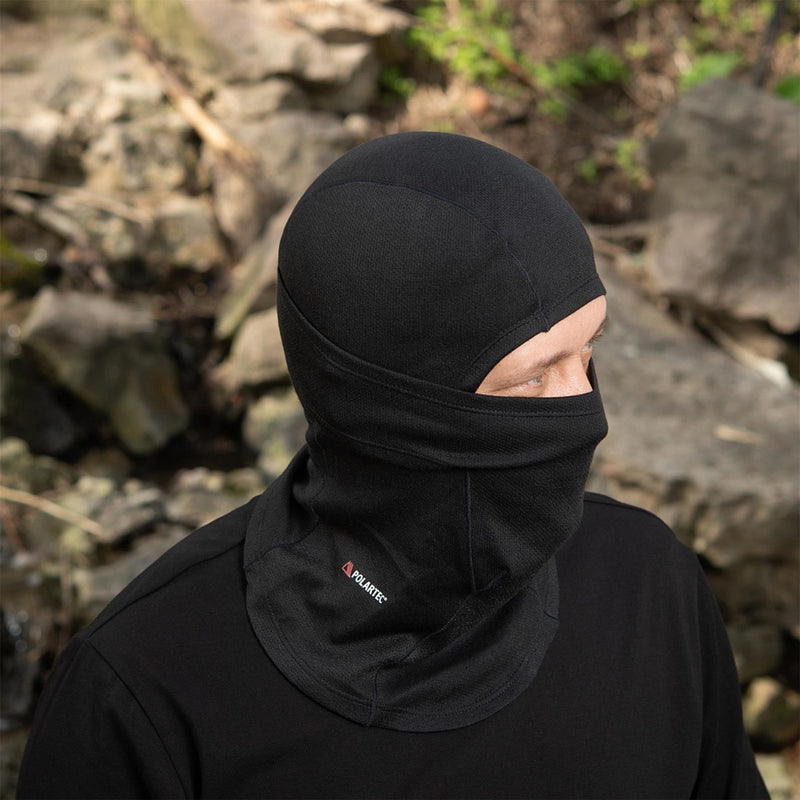 Cagoule de style militaire M-TAC, couvre-chef tactique, masque facial léger, noir