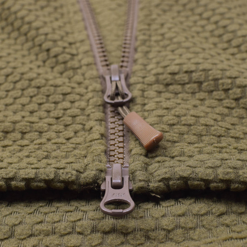 A. Blochl Veste style militaire à capuche polaire thermique renforcée coyote NEUF