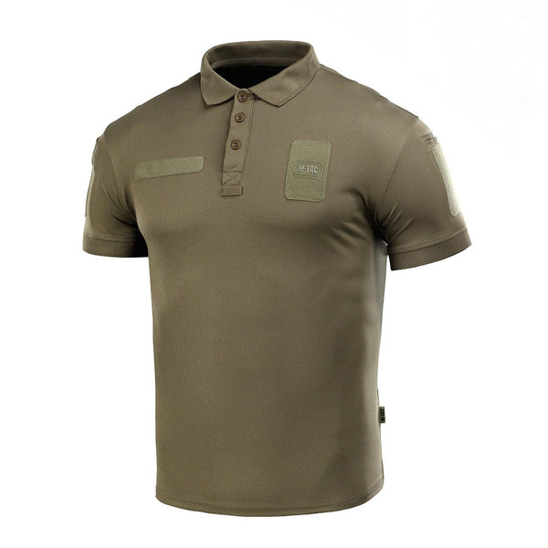 Polo de style militaire M-TAC, sous-vêtements tactiques légers et respirants, olive